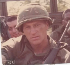 Forest Anderson portrait in uniform