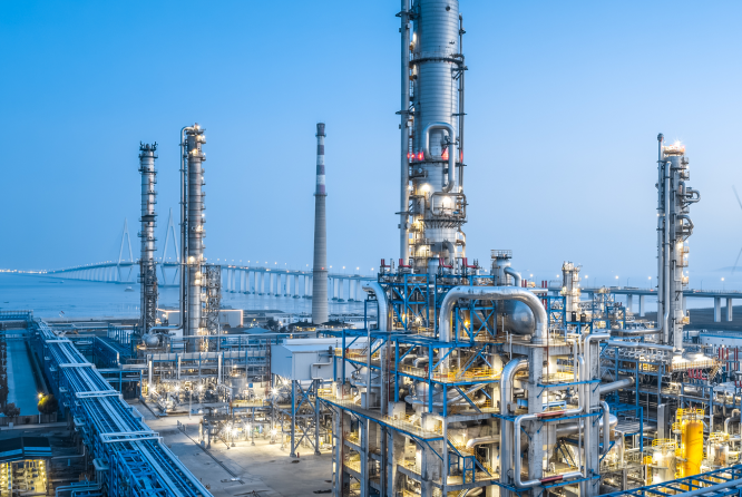 Petrochemicals plant